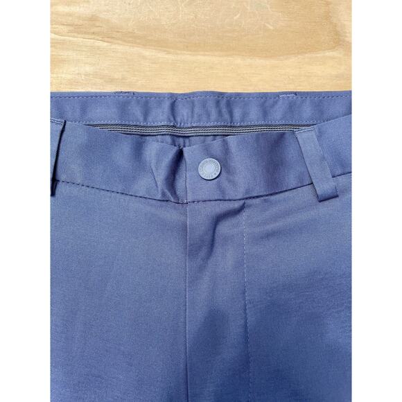 BROOKS BROTHERS Bermuda Tech Shorts Stretch Wrinkle Resistant Men's Blue SIZE 31 - Picture 2 of 10